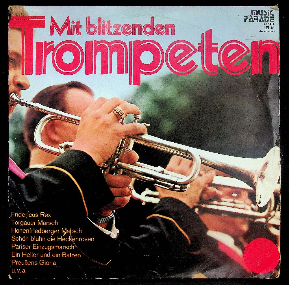 EBOND Die Alten Dessauer - Mit Blitzenden Trompeten Vinile V039094