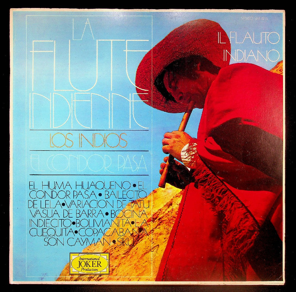 EBOND Los Indios - Il Flauto Indiano Vinile V039100