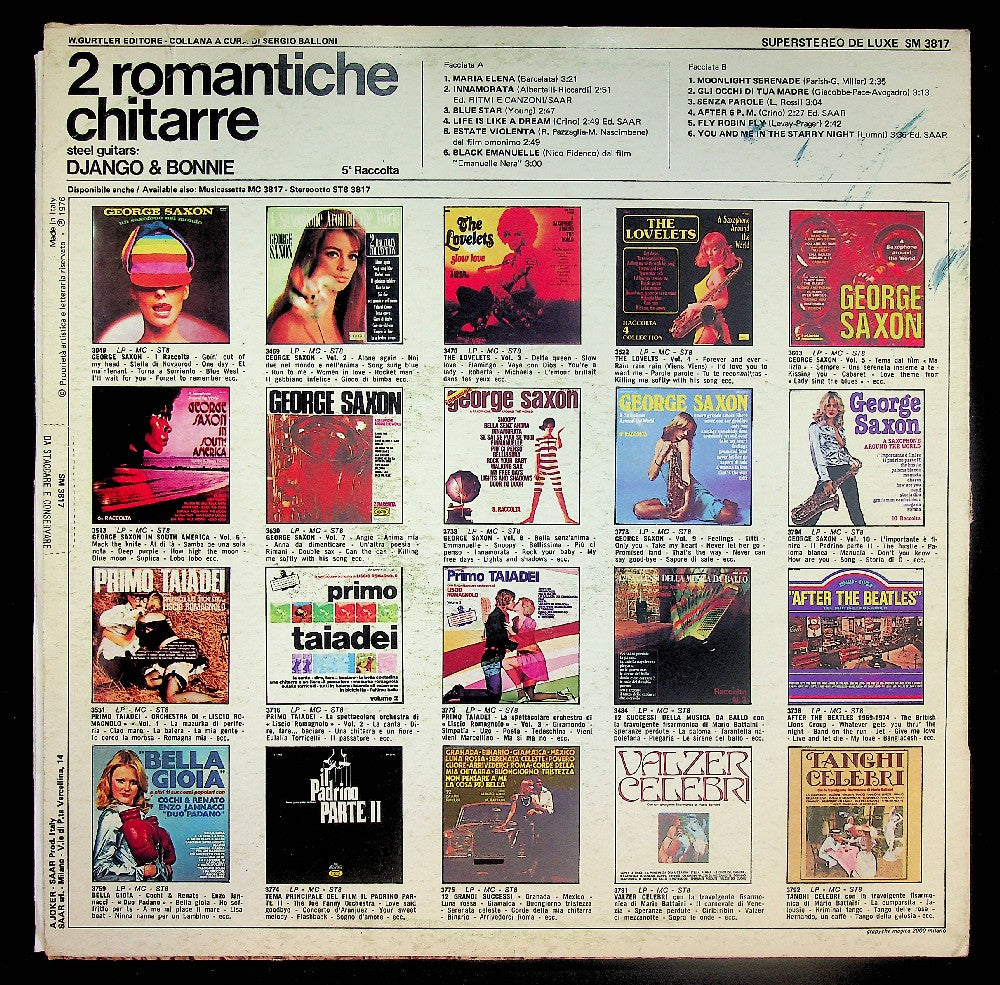 EBOND Django & Bonnie - 2 Romantiche Chitarre Vinile V039108