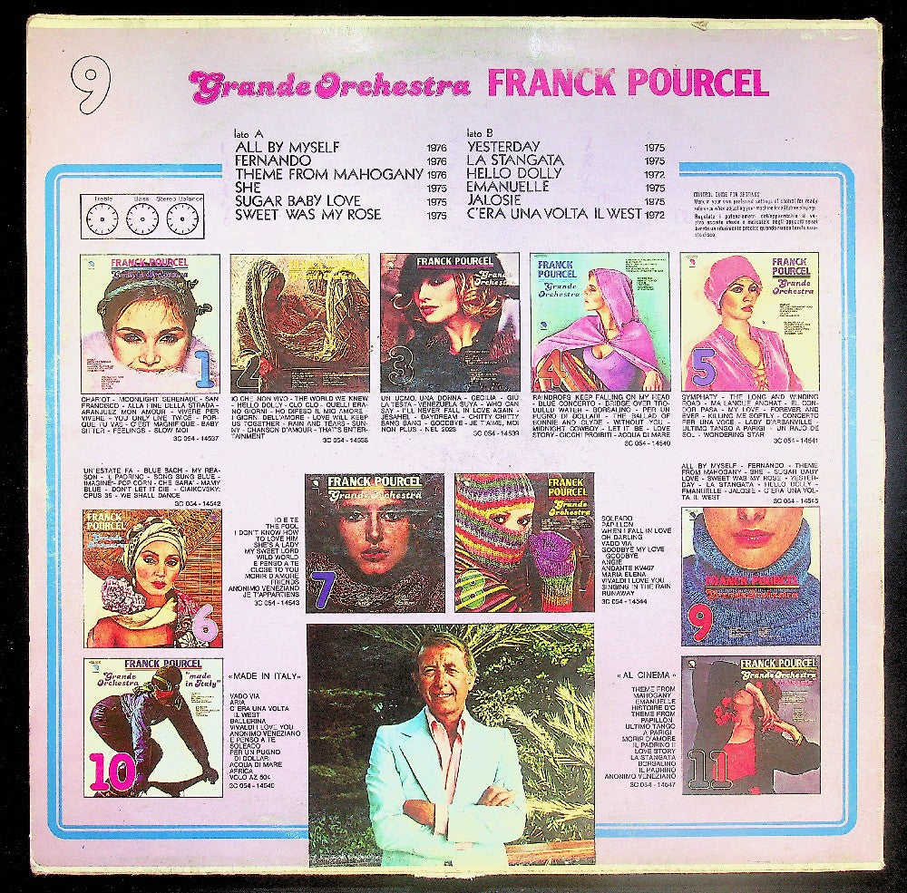 EBOND Franck Pourcel - Franck Pourcel Grande Orchestra vol.9 Vinile V039119