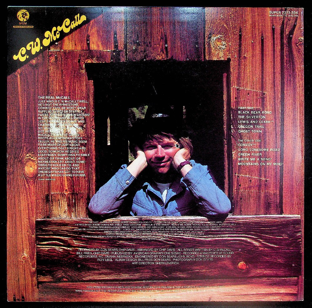 EBOND C.W. McCall - Black Bear Road Vinile V040092