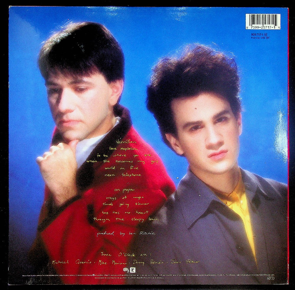 EBOND The Three O'Clock - Vermillion Vinile V040102