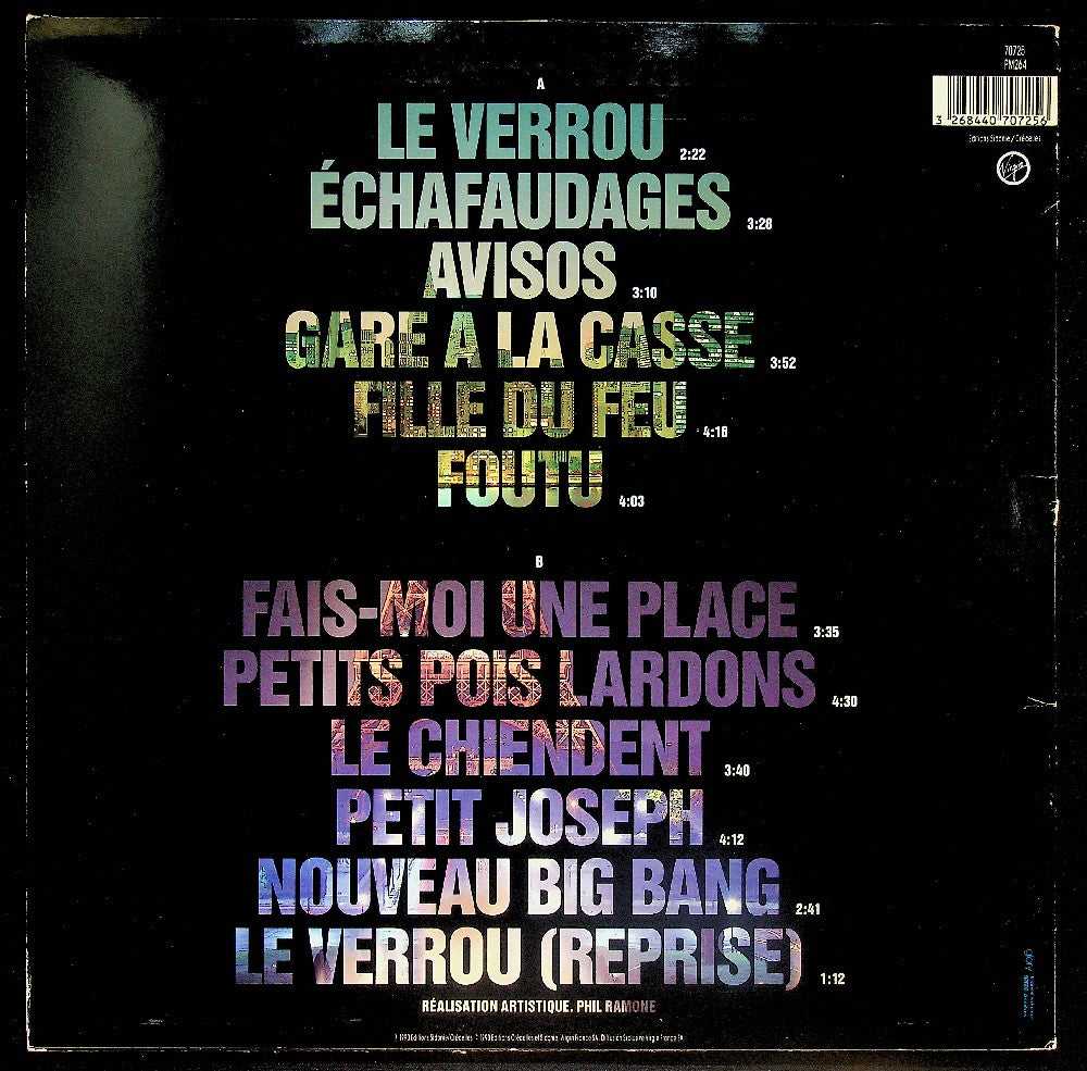 EBOND Julien Clerc - Fais-Moi Une Place Vinile V040137