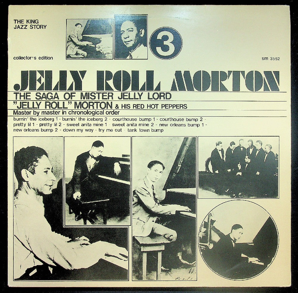 EBOND Jelly Roll Morton & His Red Hot Peppers - The Saga Of Mister Jelly Lord Vol. 3 Vinile V041022