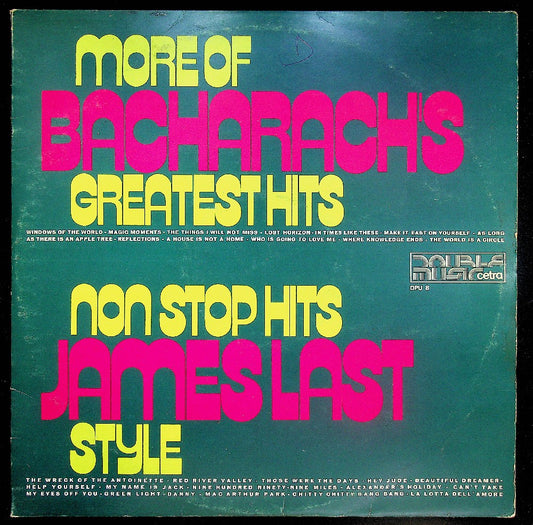 EBOND More Of Bacharach's Greatest Hits / Non Stop Hits James Last Style Vinile V041025