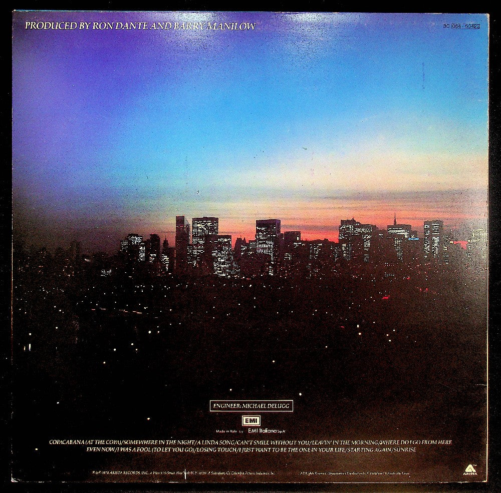 EBOND Barry Manilow - Even Now Vinile V041080