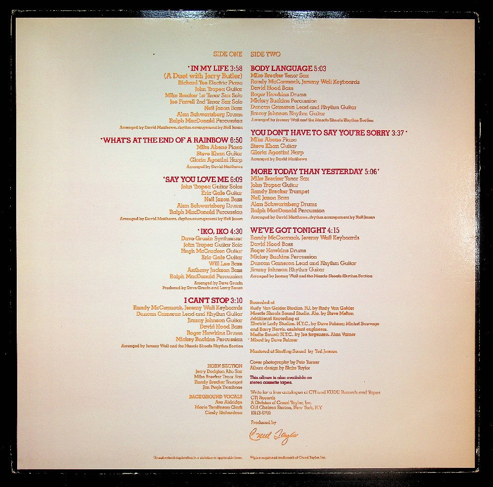 EBOND Patti Austin - In My Life Vinile V041139