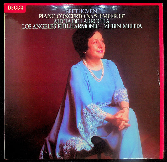EBOND De Larrocha - Beethoven - Piano Concerto No.5 'Emperor' Vinile V042120