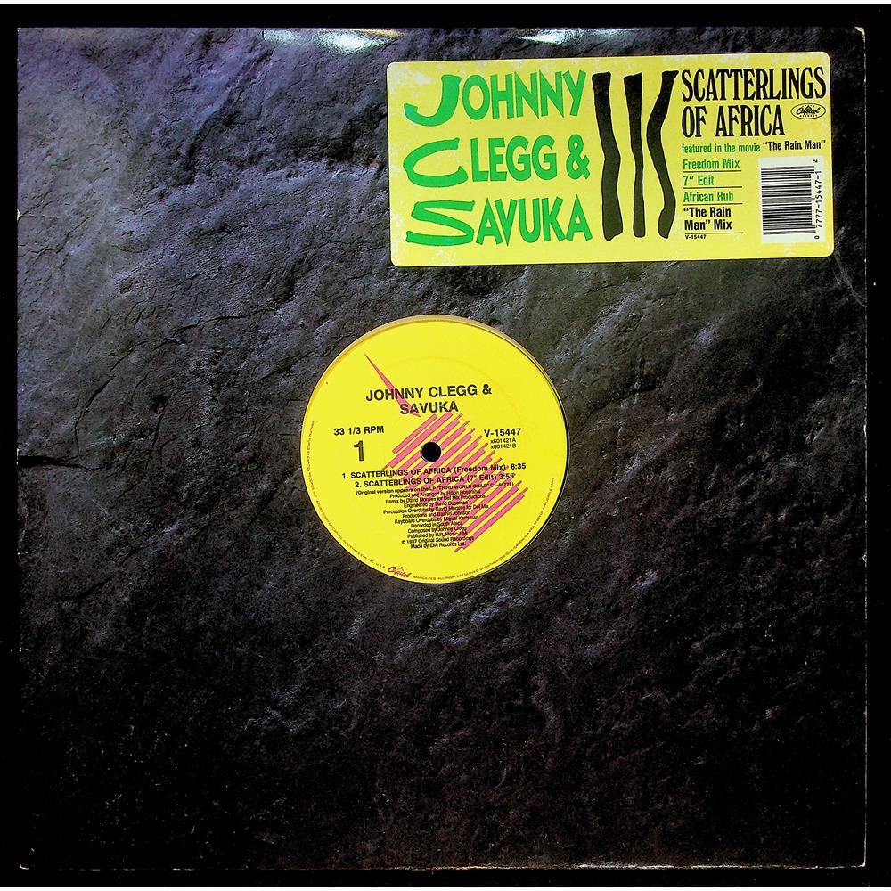 EBOND Johnny Clegg & Savuka - Scatterlings Of Africa Vinile V043025