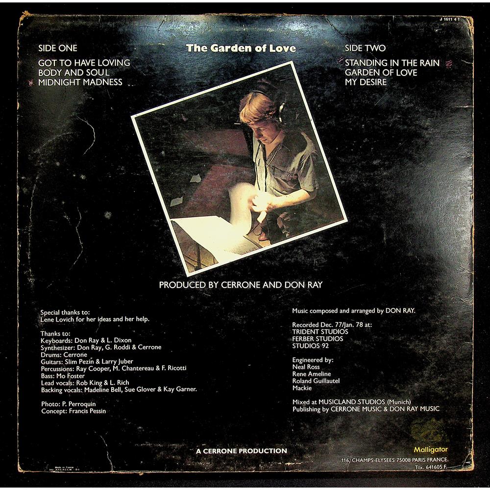 EBOND Don Ray - The Garden Of Love Vinile V043031