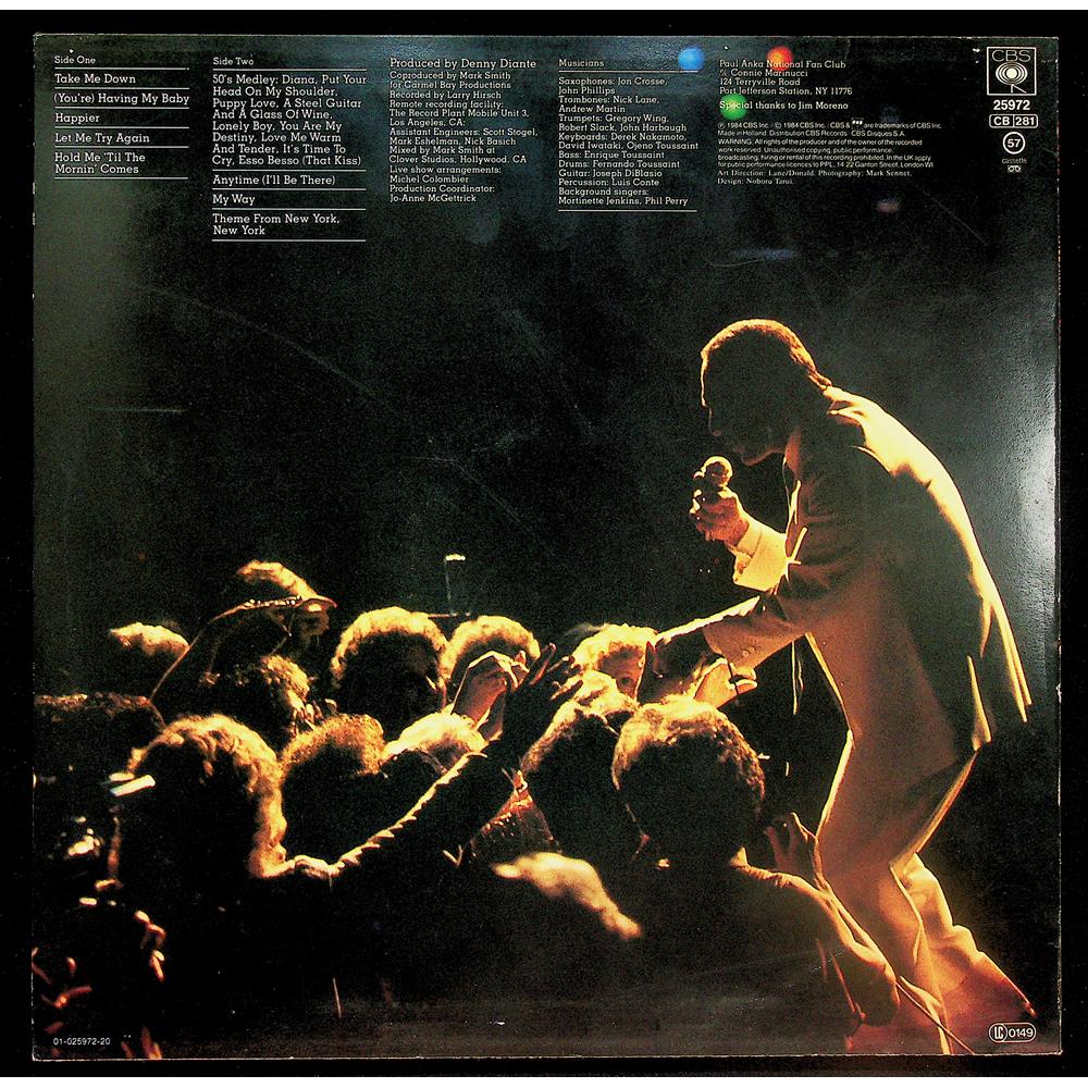 EBOND Anka - Live Vinile V044098