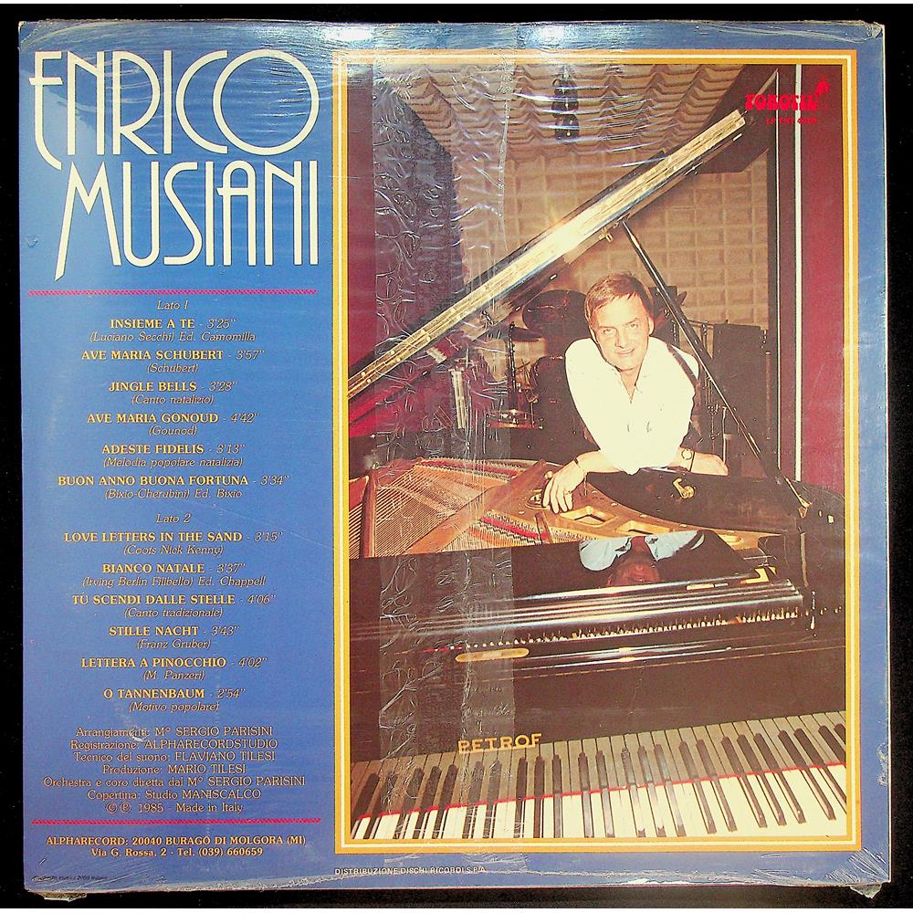 EBOND Enrico Musiani - Auguri - Insieme A Te - Sigillato Vinile V044101