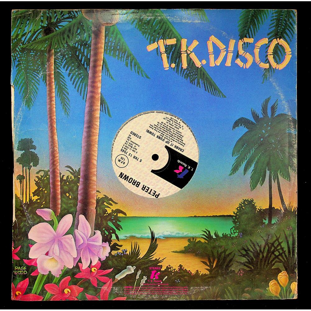 EBOND Peter Brown - Crank It Up (Funk Town) - Promo Vinile V044138