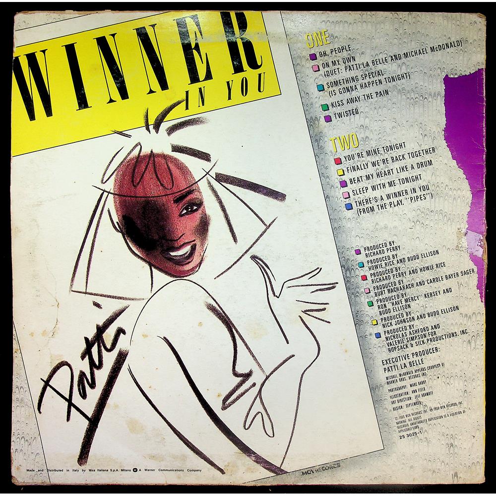 EBOND Patti LaBelle - Winner In You Vinile V044141