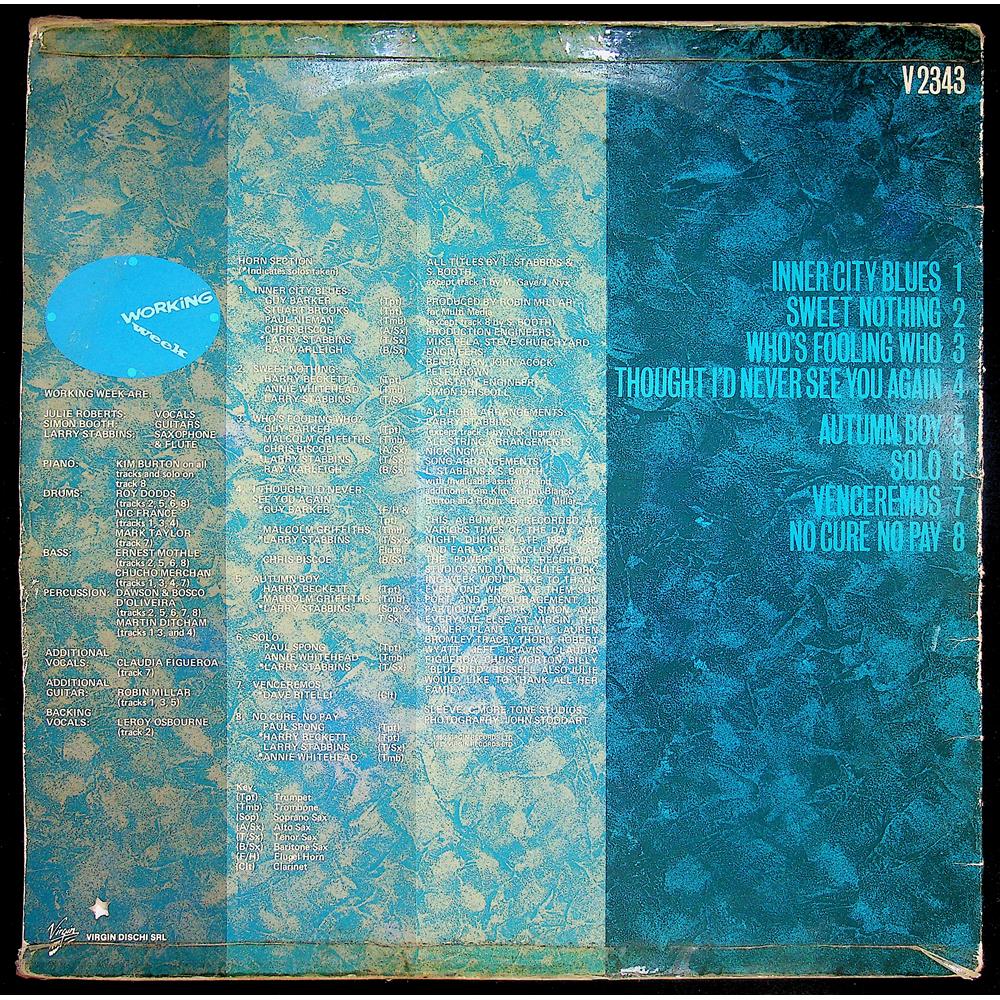 EBOND Working Week - Working Nights Vinile V044142