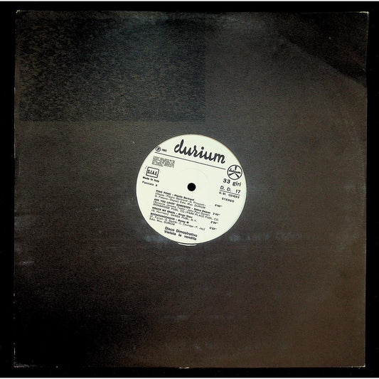 EBOND Various - Untitled - D. D. 17 Vinile V045060
