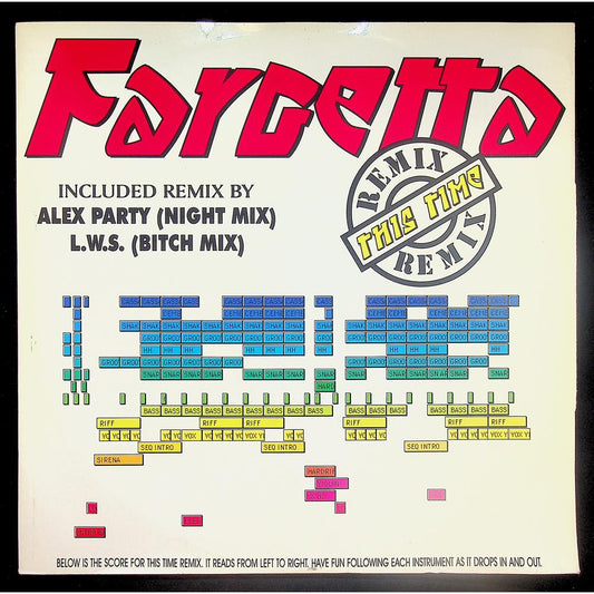 EBOND Fargetta - This Time Sexy Night Remix Vinile V045092