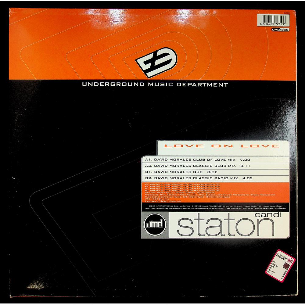 EBOND Candi Staton - Love On Love Vinile V045123