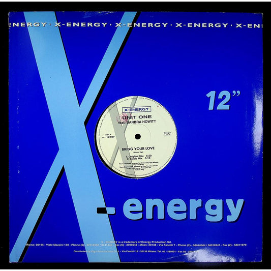 EBOND Unit One Feat Barbra Howitt - Bring Your Love Vinile V046046