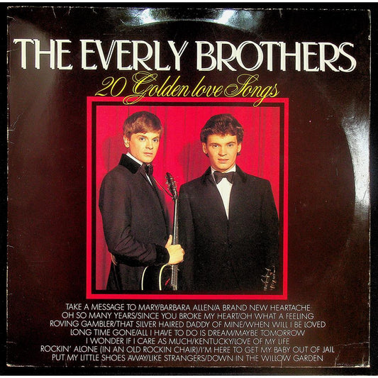 EBOND The Everly Brothers - 20 Golden Love Songs Vinile V046060