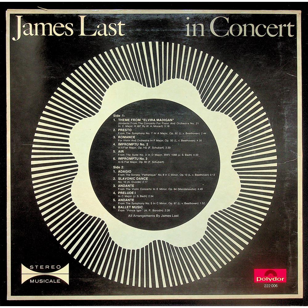 EBOND James Last - James Last - In Concert Vinile V046067
