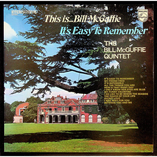 EBOND The Bill McGuffie Quintet - This Is... Bill McGuffie: It's Easy To Remember Vinile V046070
