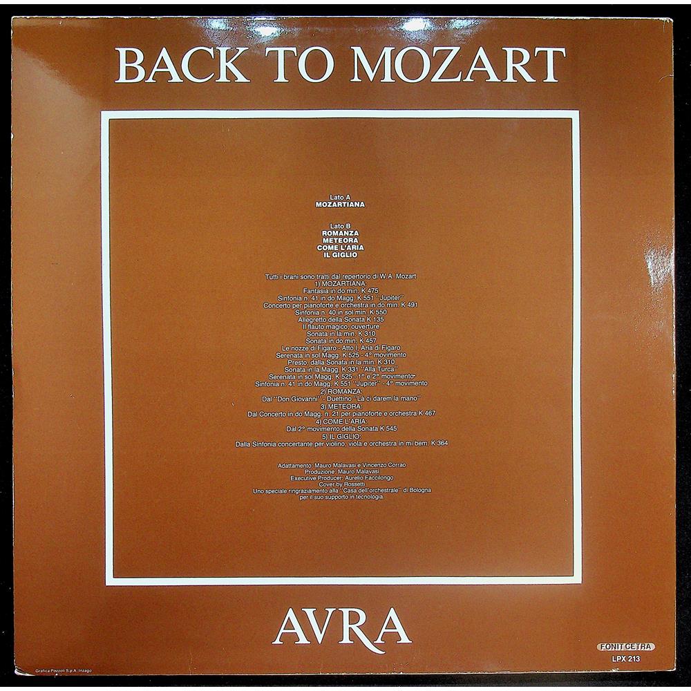 EBOND Aura - Back To Mozart Vinile V046078
