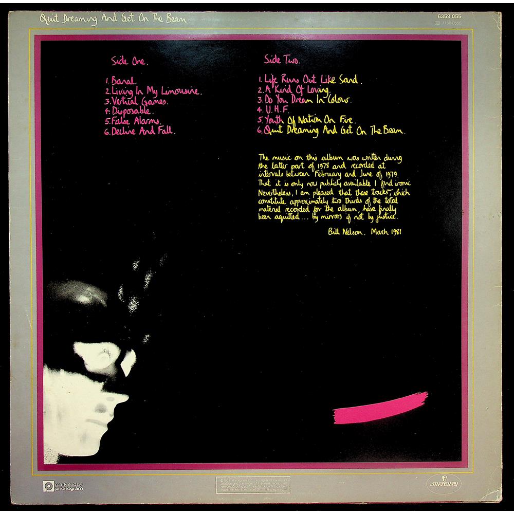 EBOND Bill Nelson - Quit Dreaming And Get On The Beam Vinile V046085