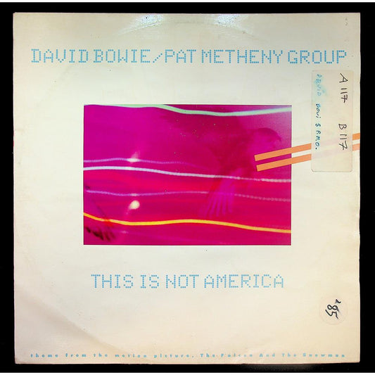 EBOND David Bowie - This Is Not America (Theme From The Original Motion Picture, The Falcon And The Snowman) Vinile V046106