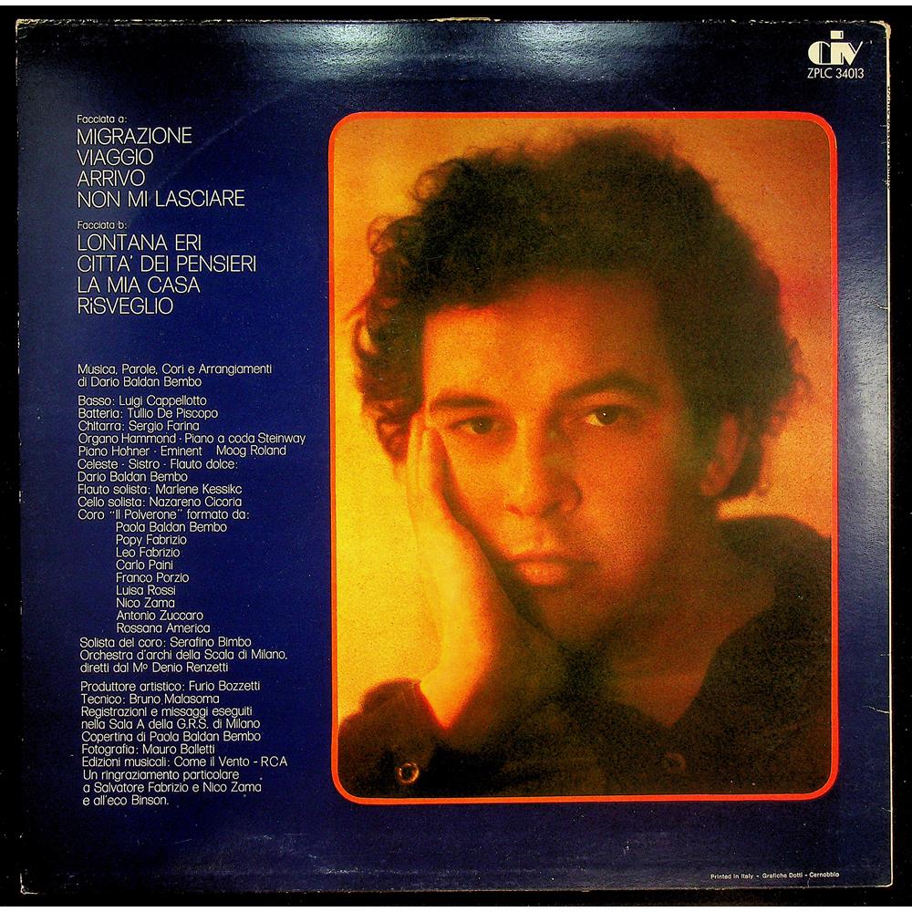 EBOND Dario Baldan Bembo - Migrazione Vinile V046118