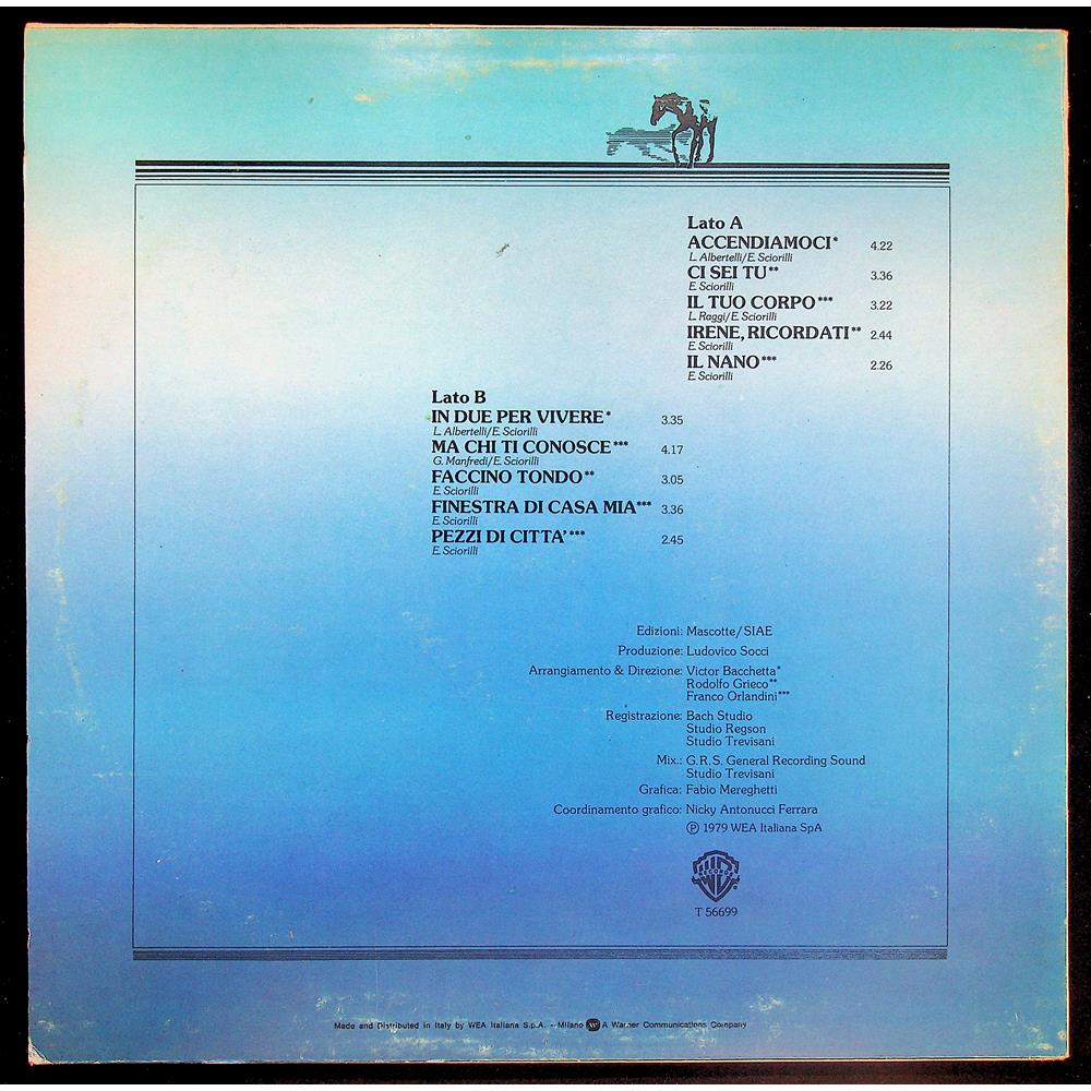 EBOND Ettore Sciorilli - Ettore Sciorilli - Promo Vinile V046127