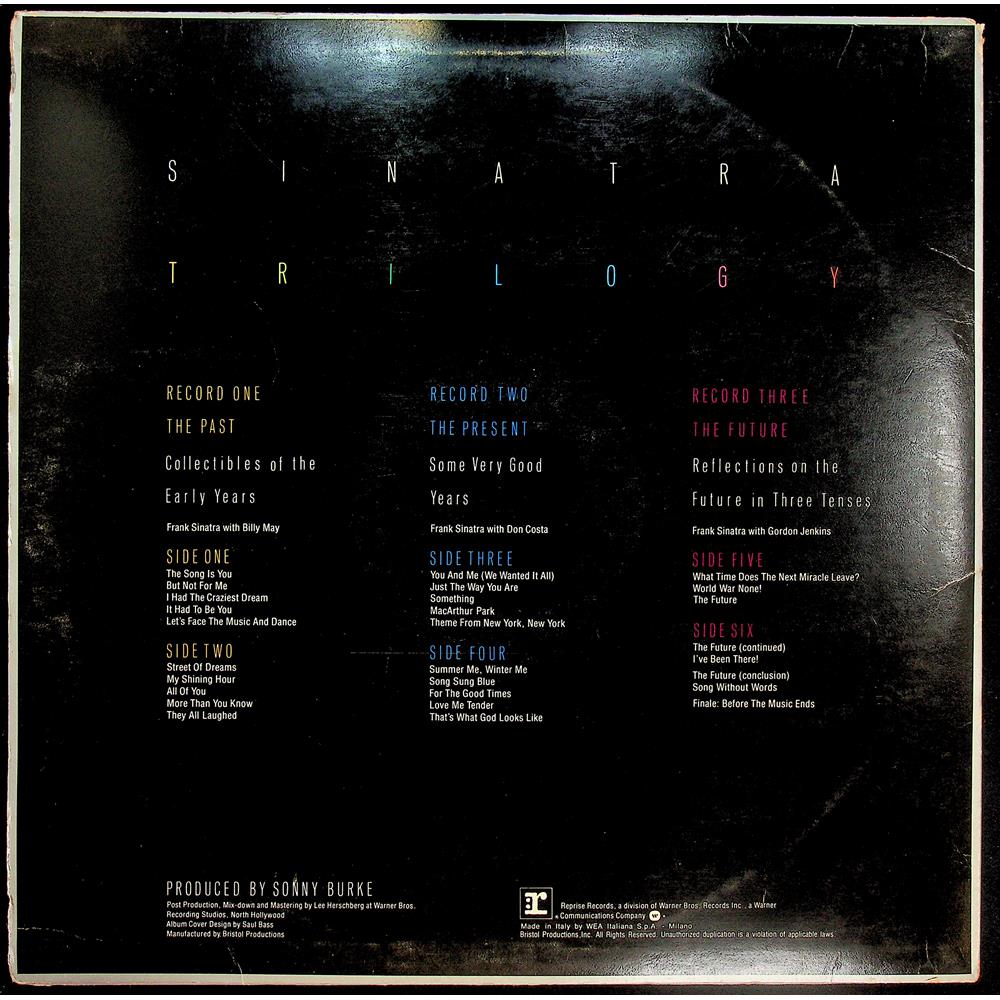 EBOND Frank Sinatra - Trilogy: Past, Present & Future Vinile V047014