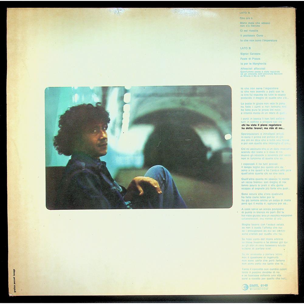 EBOND Edoardo Bennato - Io Che Non Sono L'Imperatore Vinile V047023