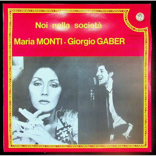 EBOND Maria Monti - Noi Nella Societa Vinile V048034