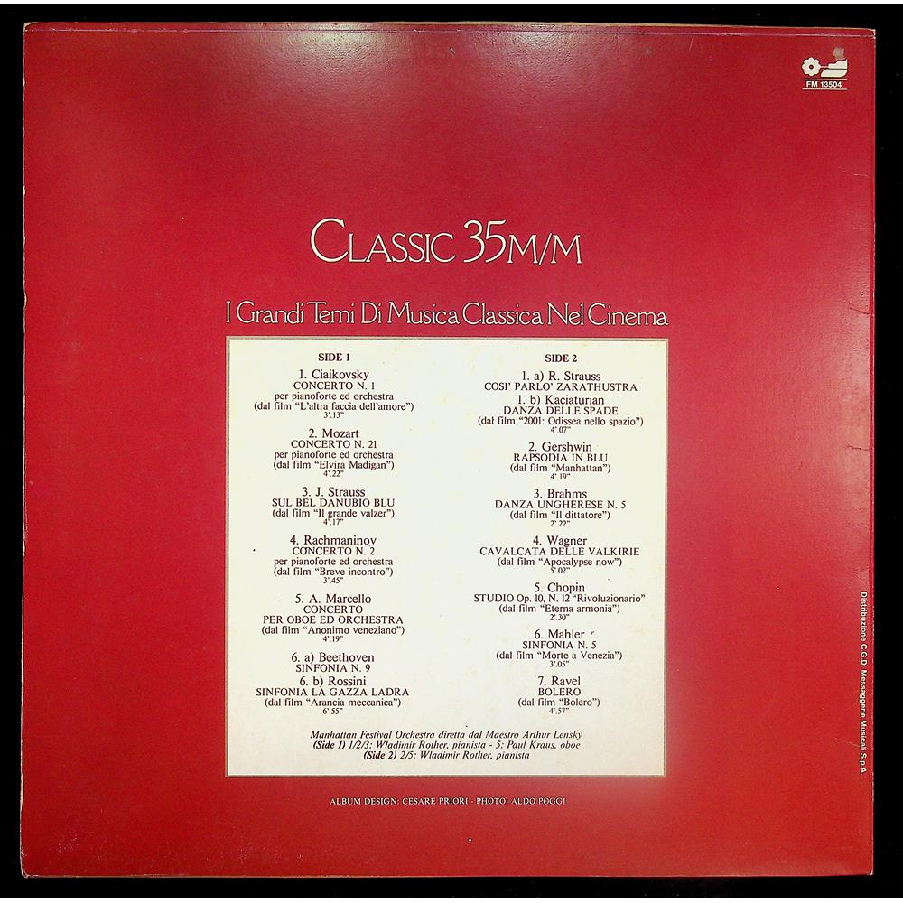 EBOND Manhattan Festival Orchestra - Classic 35 M/M Vinile V048041