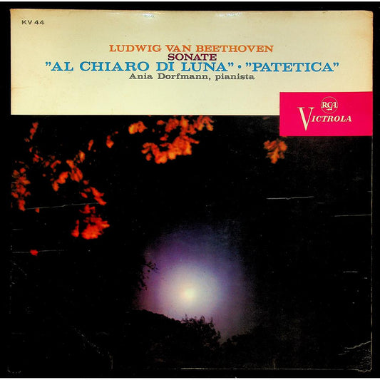 EBOND Ania Dorfmann - Sonate Al Chiaro Di Luna Patetica Vinile V048084