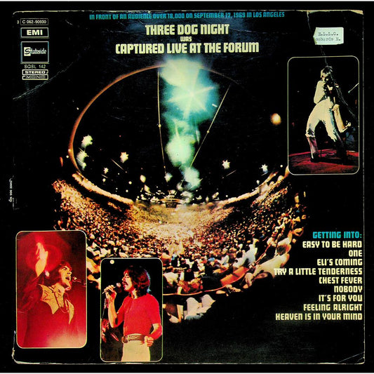 EBOND Three Dog Night - Captured Live At The Forum Vinile V049010