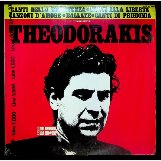 EBOND C. Cunne Sings Theodorakis - Canti Della Resistenza Vinile V050023