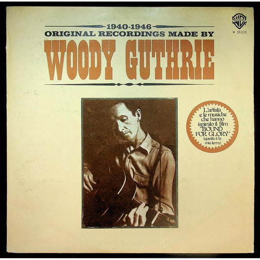 EBOND Woody Guthrie - 1940-1946 Original Recordings Made By Woody Guthrie Vinile V050052