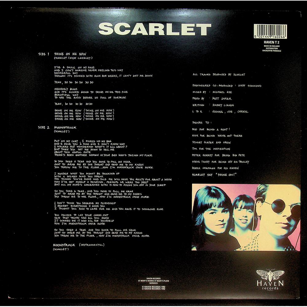 EBOND Scarlet - Shine On Me Now Vinile V050118