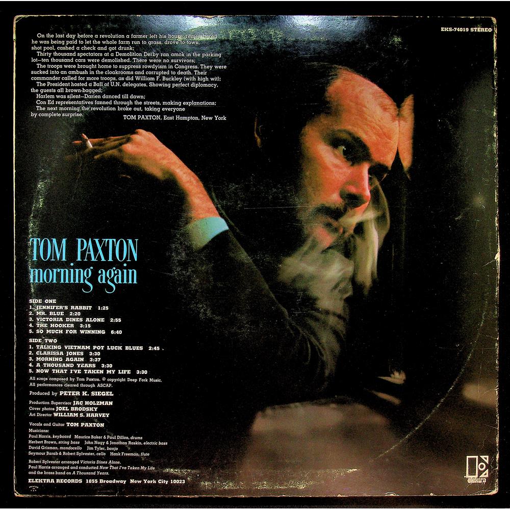 EBOND Tom Paxton - Morning Again Vinile V050132