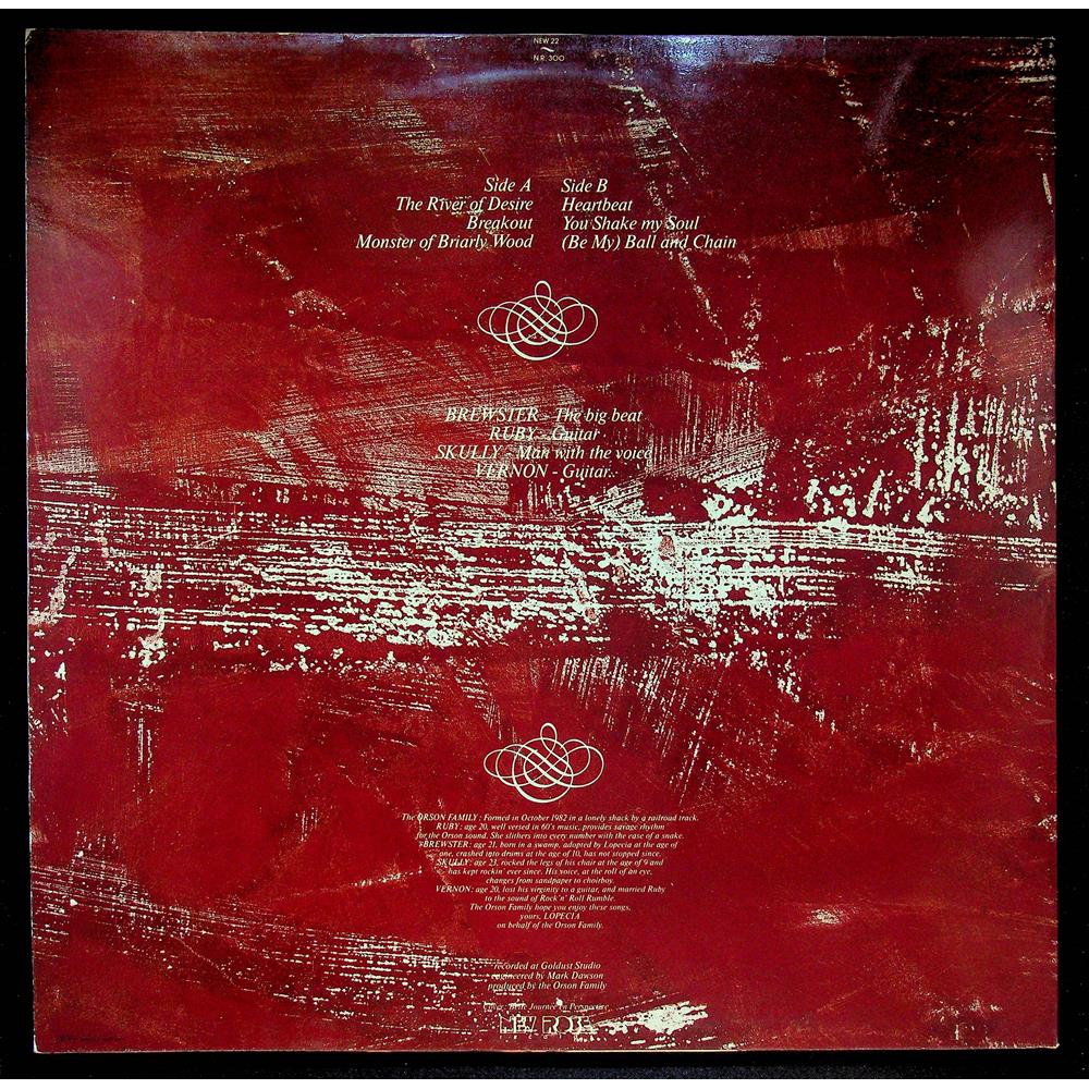 EBOND The Orson Family - The River Of Desire Vinile V052014