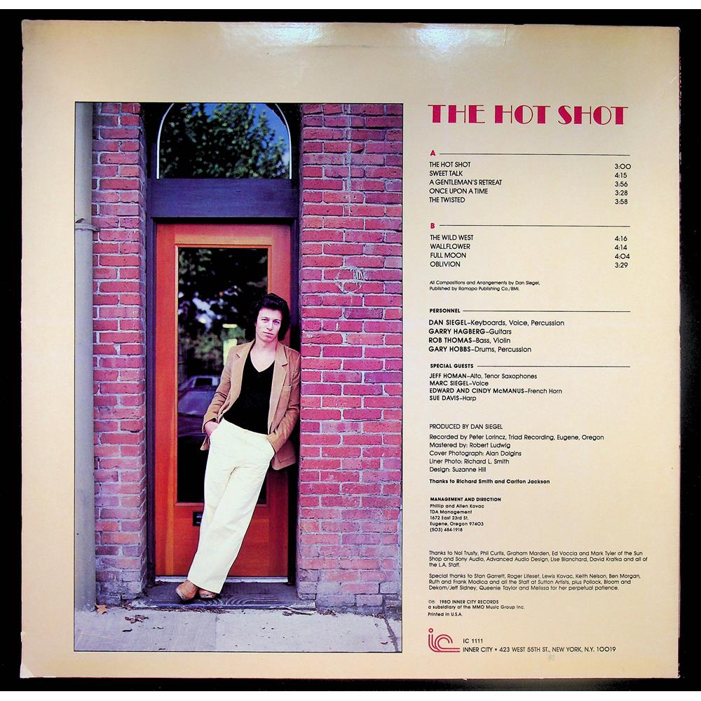 EBOND Dan Siegel - The Hot Shot Vinile V052069