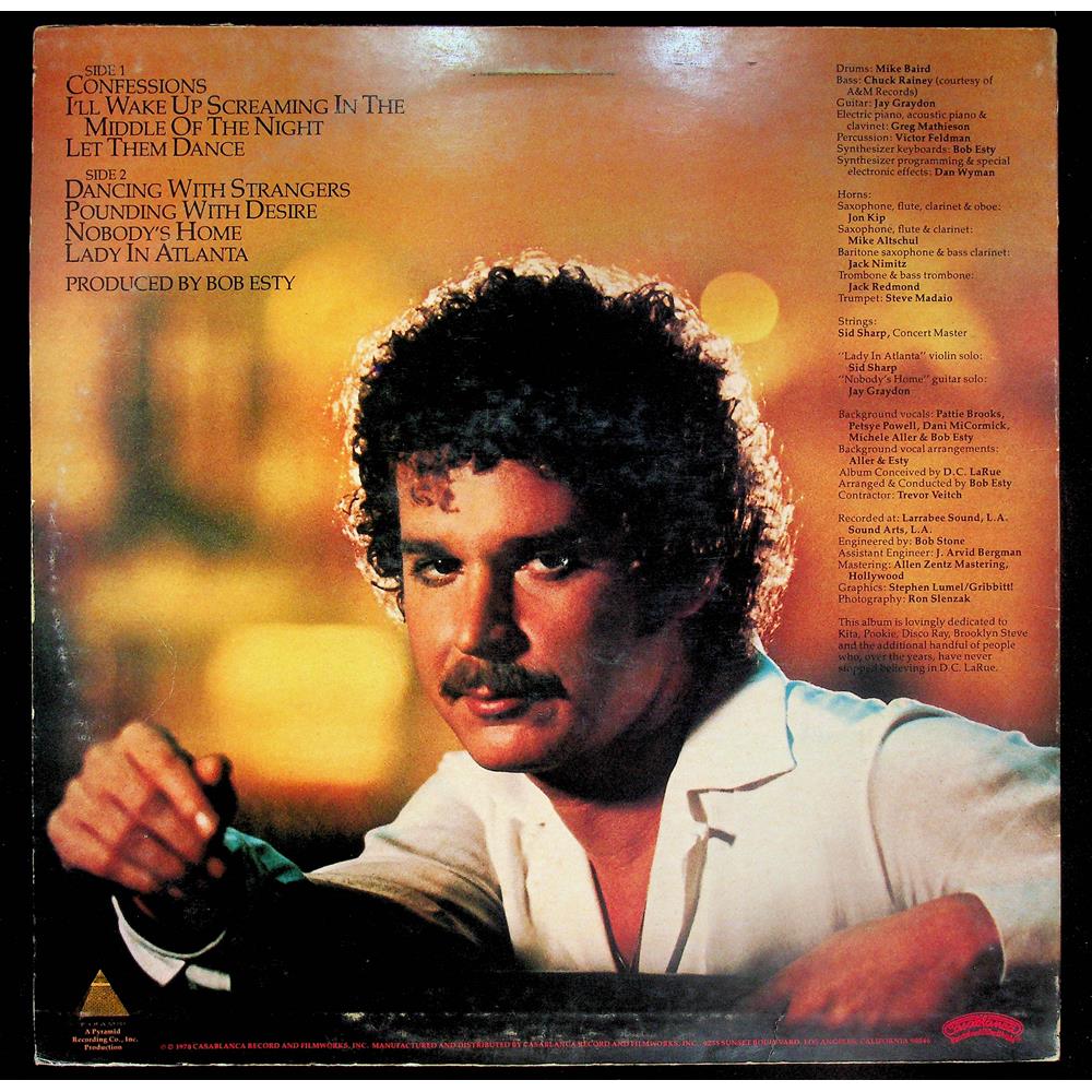 EBOND D.C. LaRue - Confessions Vinile V052130
