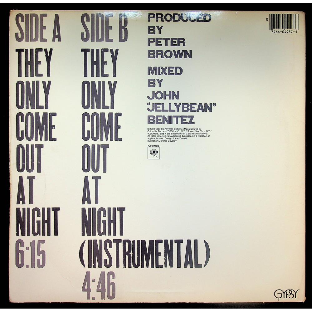EBOND Peter Brown - They Only Come Out At Night Vinile V052143