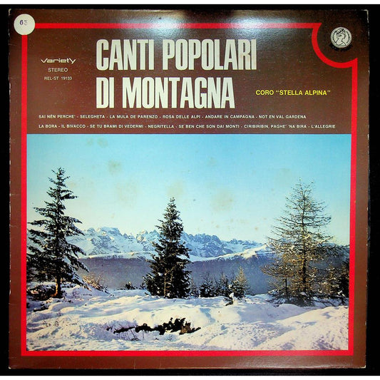 EBOND Coro Stella Alpina - Canti popolari di Montagna Vinile V053014