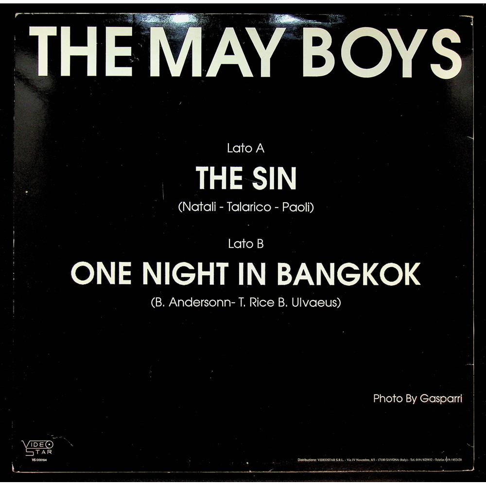 EBOND The May Boys - The Sin / One Night In Bangkok Vinile V053116