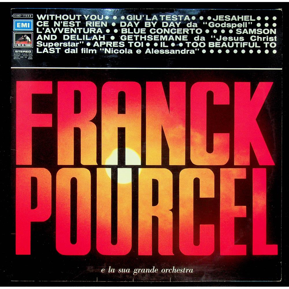 EBOND Franck Pourcel E La Sua Grande Orchestra - Un Orchestra Nella Sera N. 20 Vinile V053121