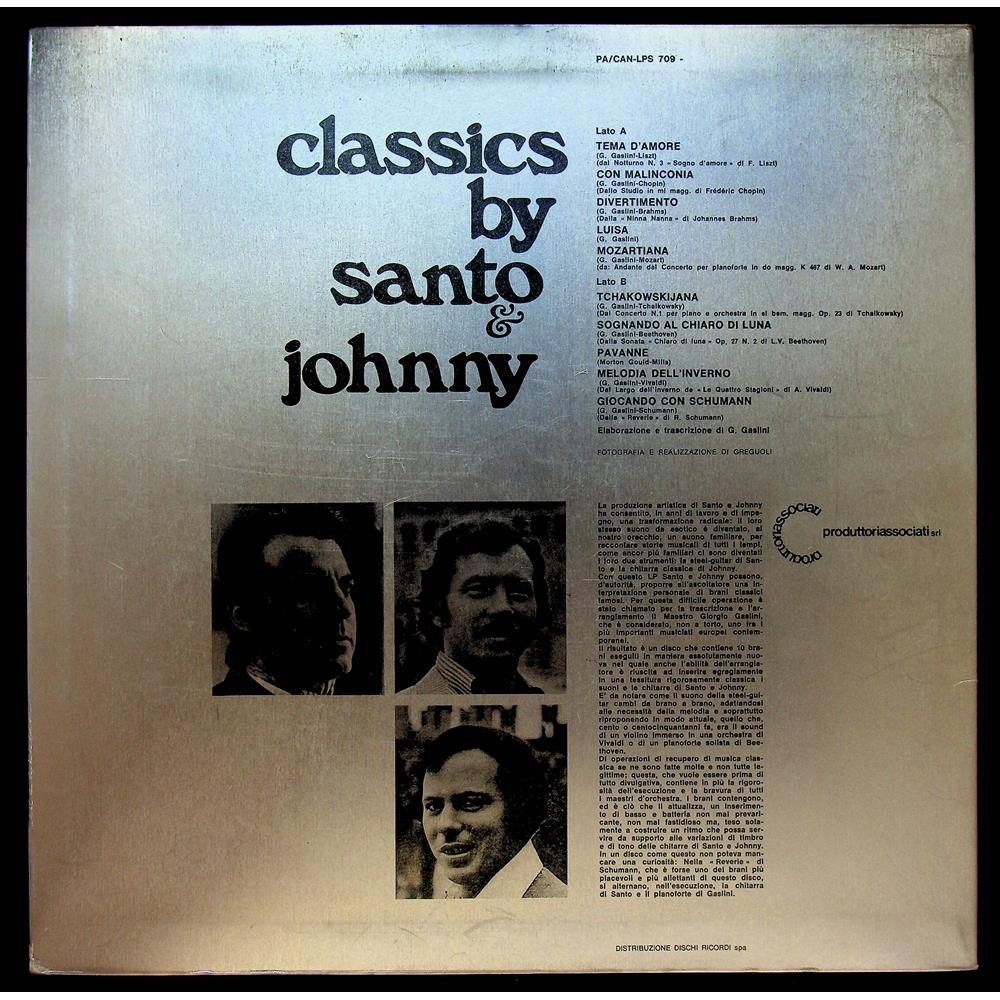 EBOND Santo & Johnny - Classics By Santo & Johnny Vinile V053131