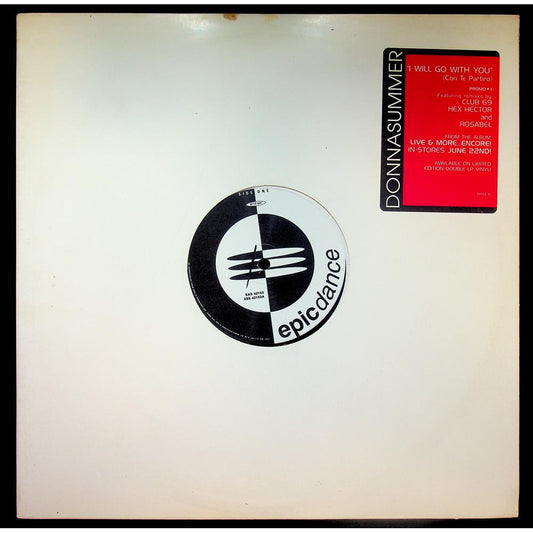 EBOND Donna Summer - I Will Go With You (Con Te Partiro) (Promo #1) Vinile V054020